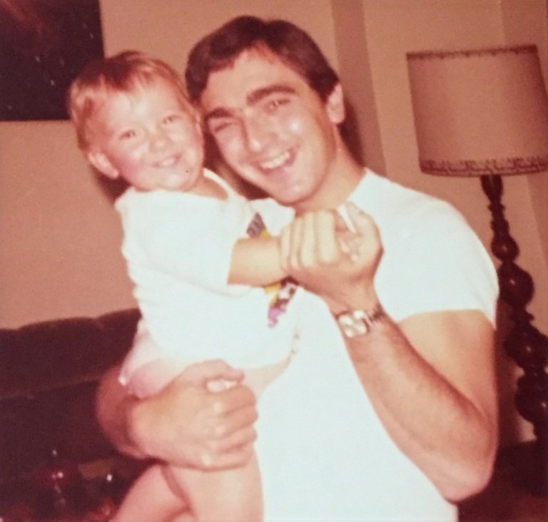 Gina DiVincenzo and her father